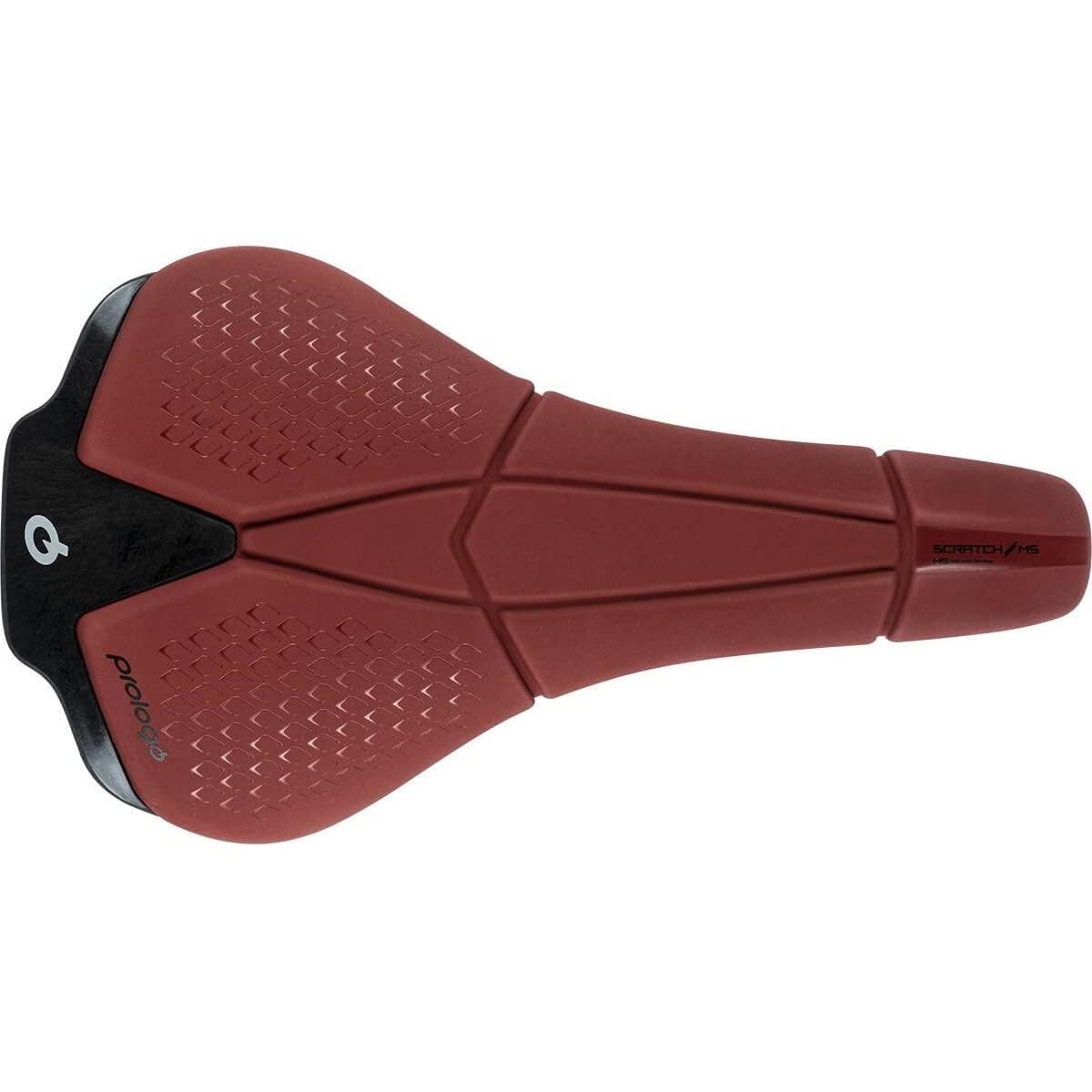 Prologo Scratch M5 TIROX 143 Cycling Saddle – Brick Red/Black