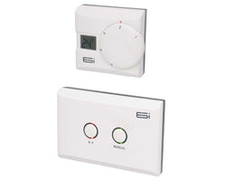 ESI ESRTERFW Wireless Electronic Room Thermostat with LCD Display