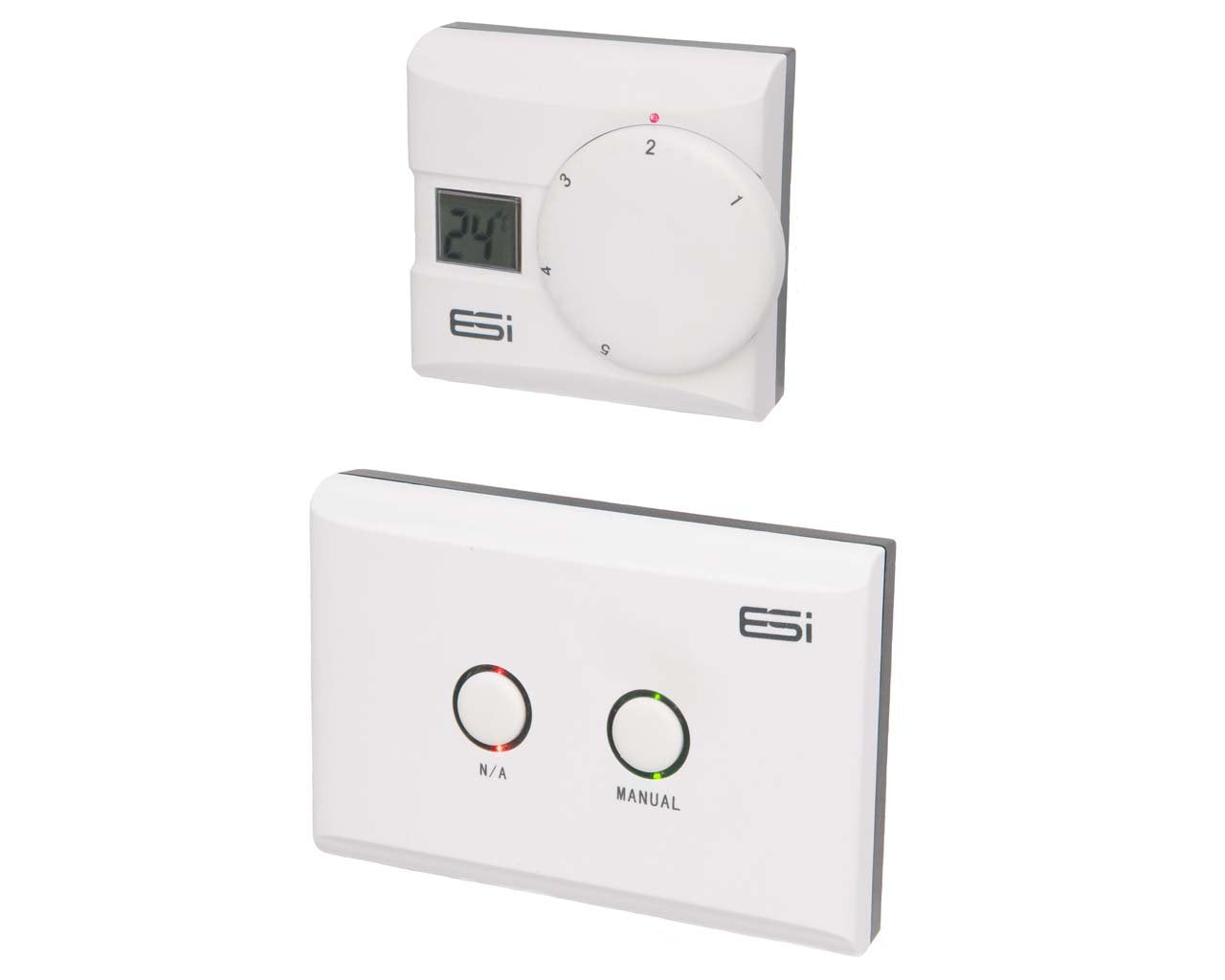 ESI ESRTERFW Wireless Electronic Room Thermostat with LCD Display