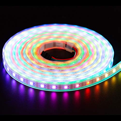 BTF-LIGHTING WS2813 RGB LED Strip Light | 16.4ft 300 Pixels IP67 Waterproof