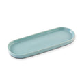 Jolof Store Ceramic Sink Tray – Modern Bathroom and Vanity Organizer, Blue