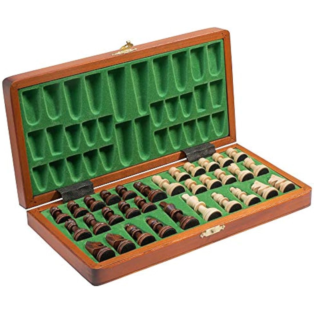 Magnetic Wooden Chess Set – 11 Inch Handcrafted Travel Board