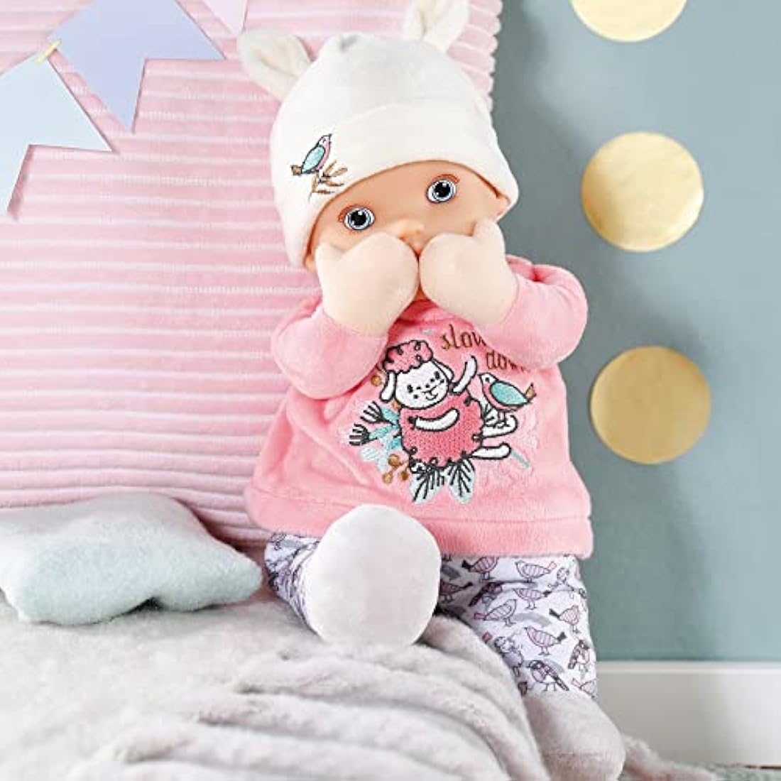 Baby Annabell Sweetie 30cm Soft Bodied Doll with Integrated Rattle