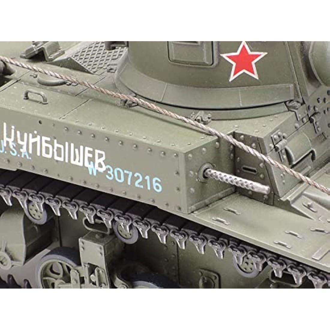 Tamiya 1:35 US M3 Stuart Late Production Plastic Model Kit