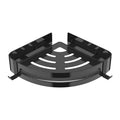 Jolof Store Shower Corner Shelf | SUS 304 Stainless Steel Caddy - Black