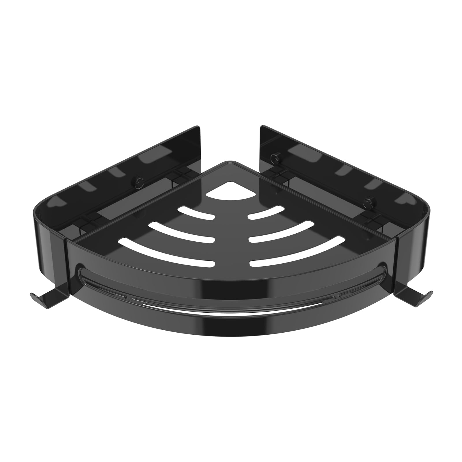 Jolof Store Shower Corner Shelf | SUS 304 Stainless Steel Caddy - Black