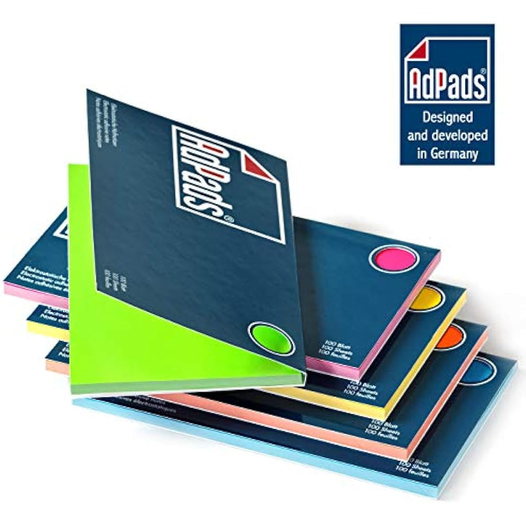 AdPads Electrostatic Presentation Cards | 500 Large Static Notes