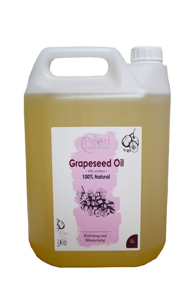 Jolof Store Grapeseed Oil - Cosmetic Grade Carrier Oil for Skin & Hair - 5L