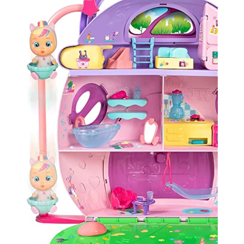 Cry Babies Magic Tears Dreamy's Mega House Playset with 25 Accessories