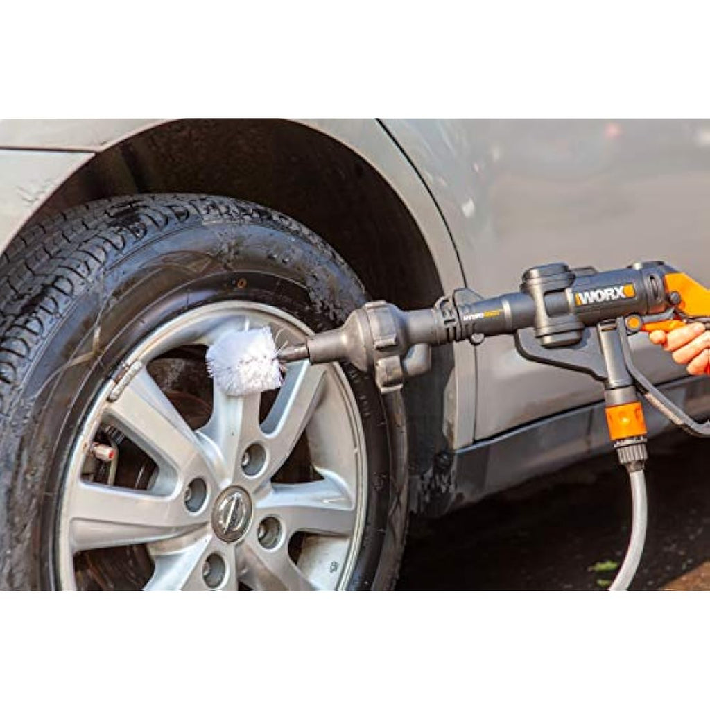 WORX WA4042 Hydroshot Wheel Ball Brush – Car Rim Cleaning Accessory