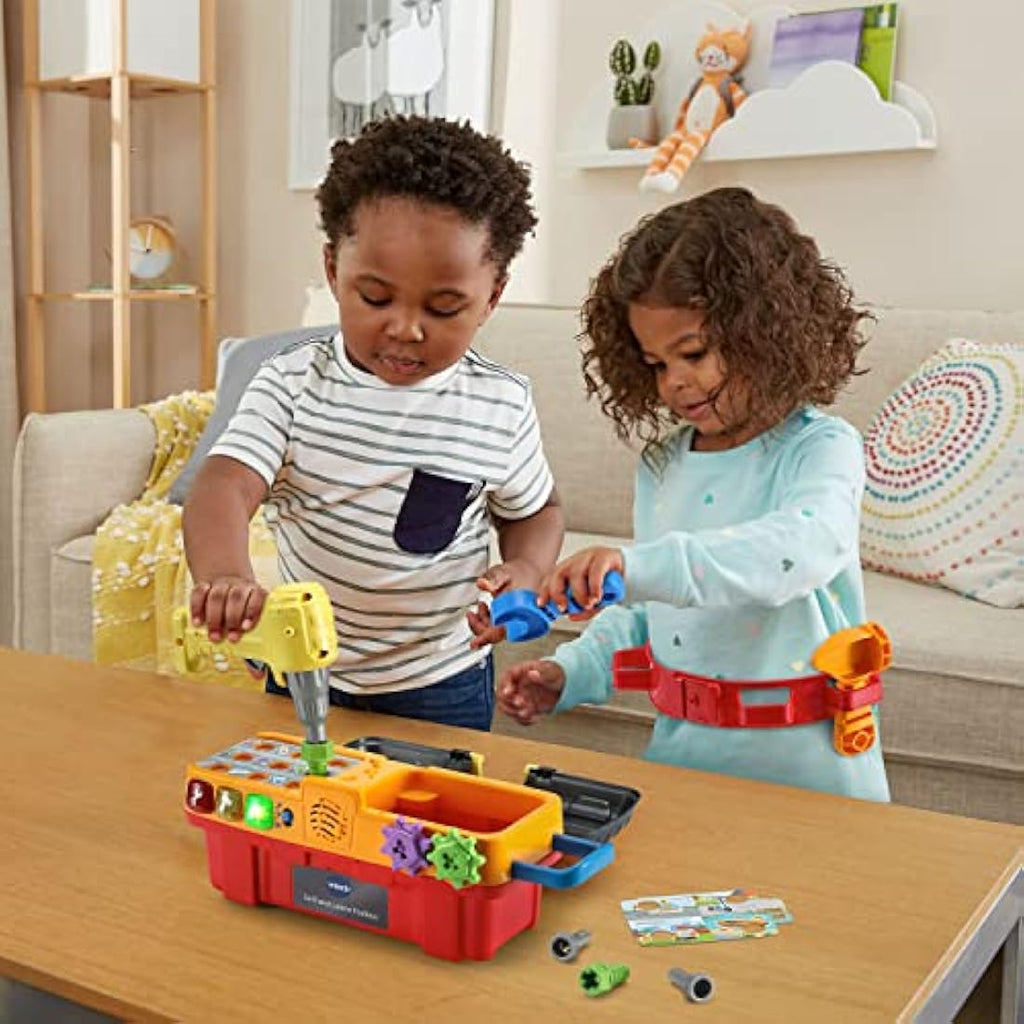 VTech Drill and Learn Toolbox Pro – Interactive Toddler Educational Toy