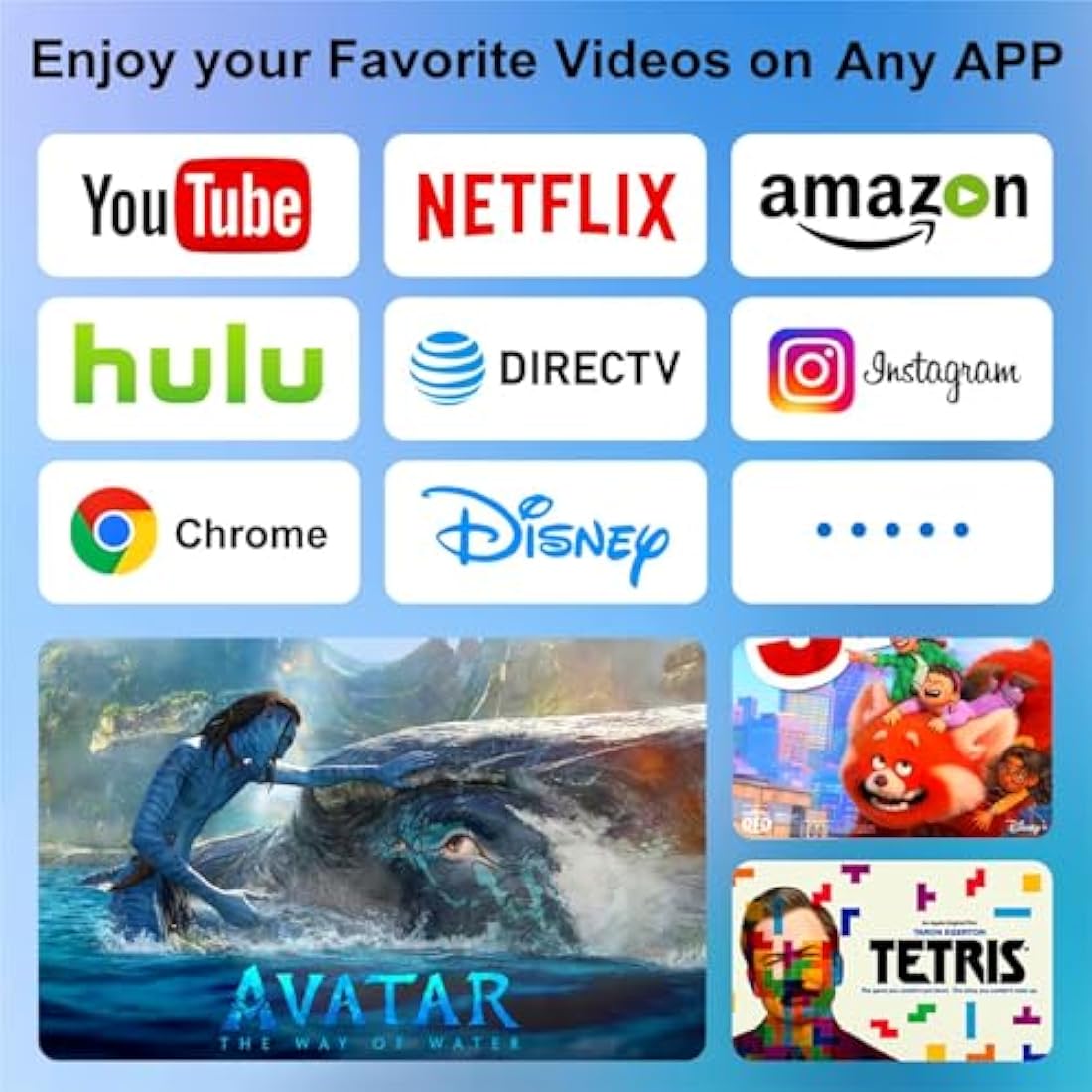 Wireless HDMI Transmitter and Receiver – 1080P 5G Extender