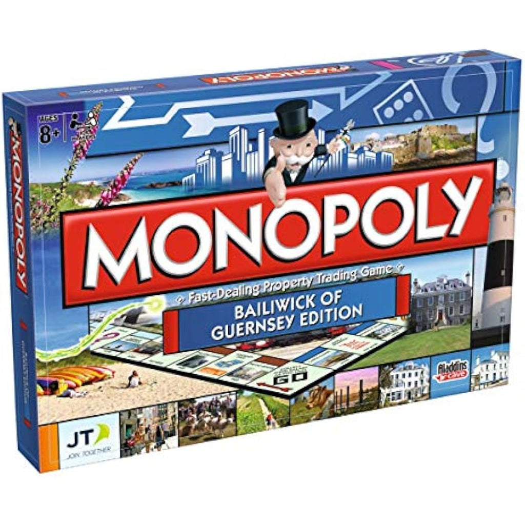 Monopoly: Guernsey Edition Board Game by Winning Moves – Ages 8+