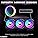 TZMRIT Interstellar-V2 120mm ARGB PWM PC Fans | Infinity Mirror 3-Pack