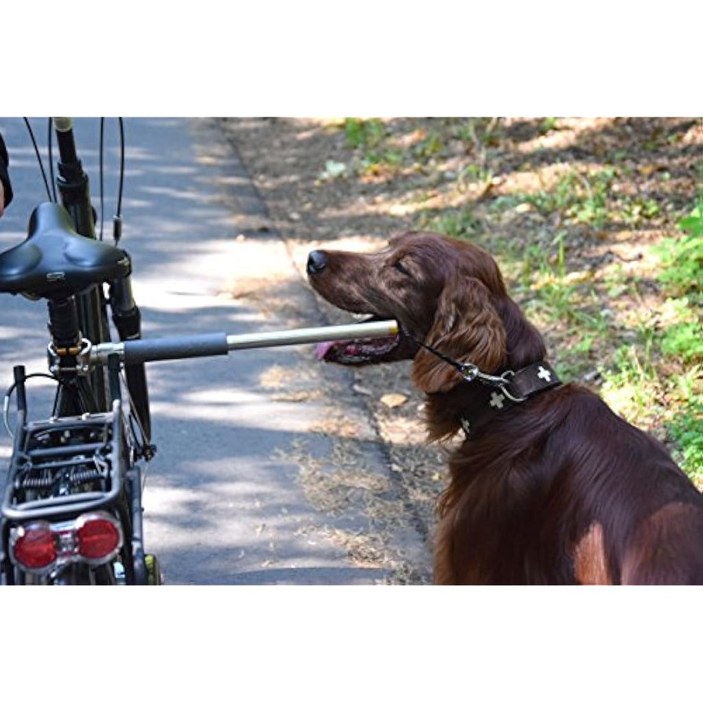 Walky Dog Plus Dog Bicycle Lead – Stainless Steel Shock Absorbing Leash
