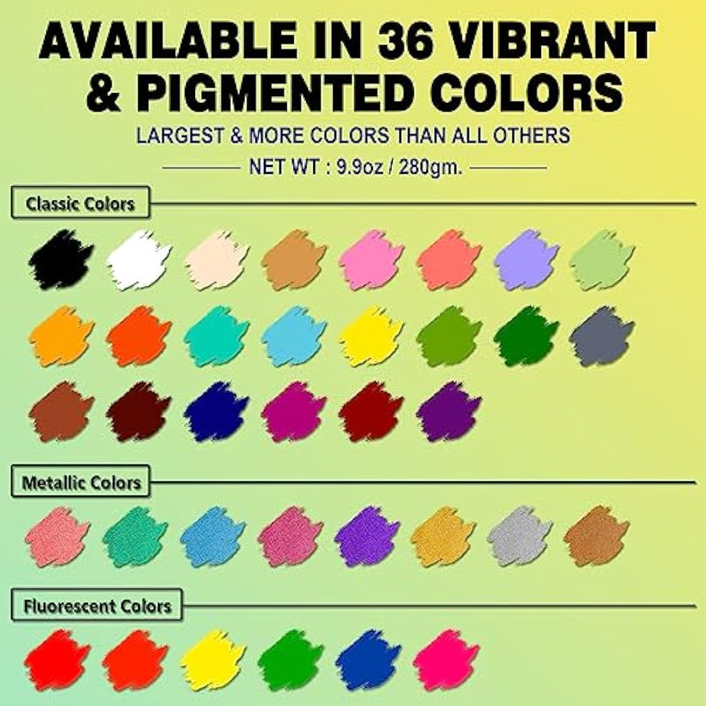 CCbeauty Professional Face Paint Kit | 36 Color Oil-Based SFX Body Palette