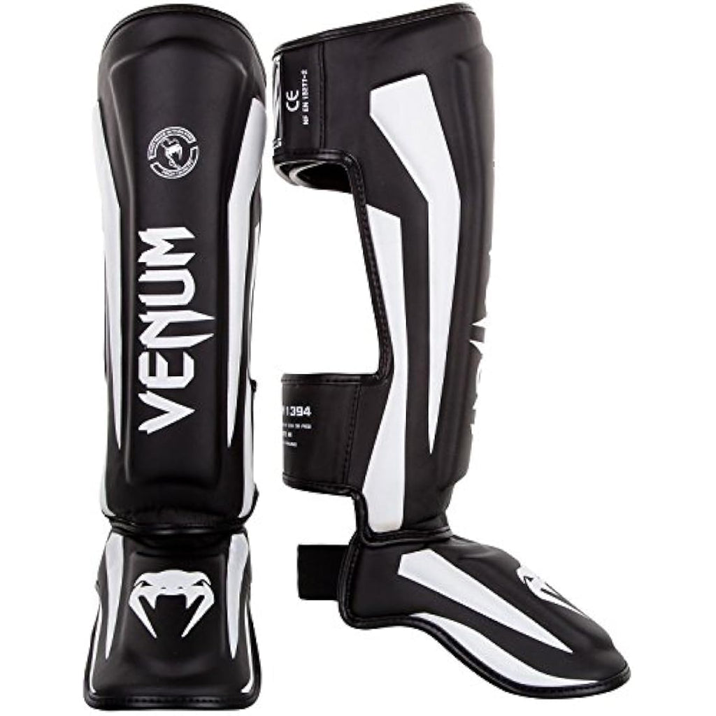 Venum Elite Shinguards – High Density Foam MMA & Kickboxing Gear