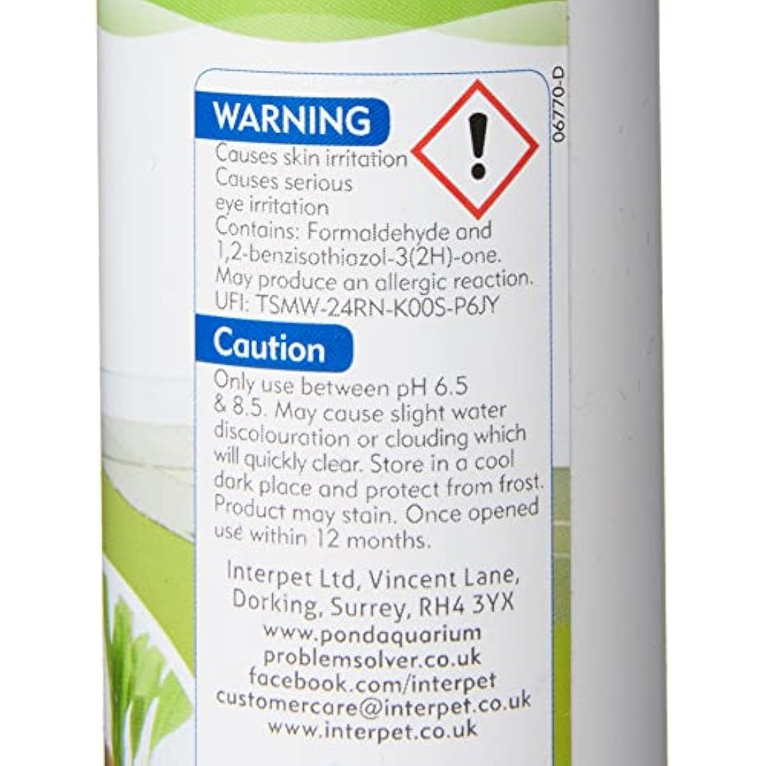 Interpet Green Away Aquarium Water Treatment – Algae Control, 125ml