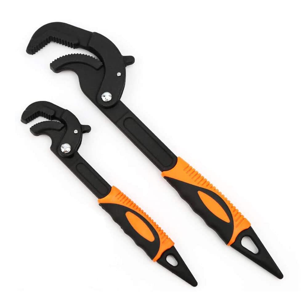 LSLANSOON Universal Wrench Set | 2-Piece High Carbon Steel Spanners