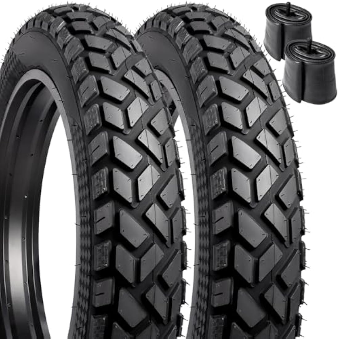YunSCM 20x4.0 Fat E-Bike Tire and Heavy Duty Inner Tube Set – 20 Inch