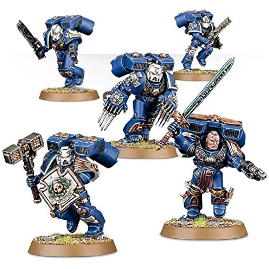 Warhammer 40k Space Marines Vanguard Veteran Squad - 5 Plastic Miniatures
