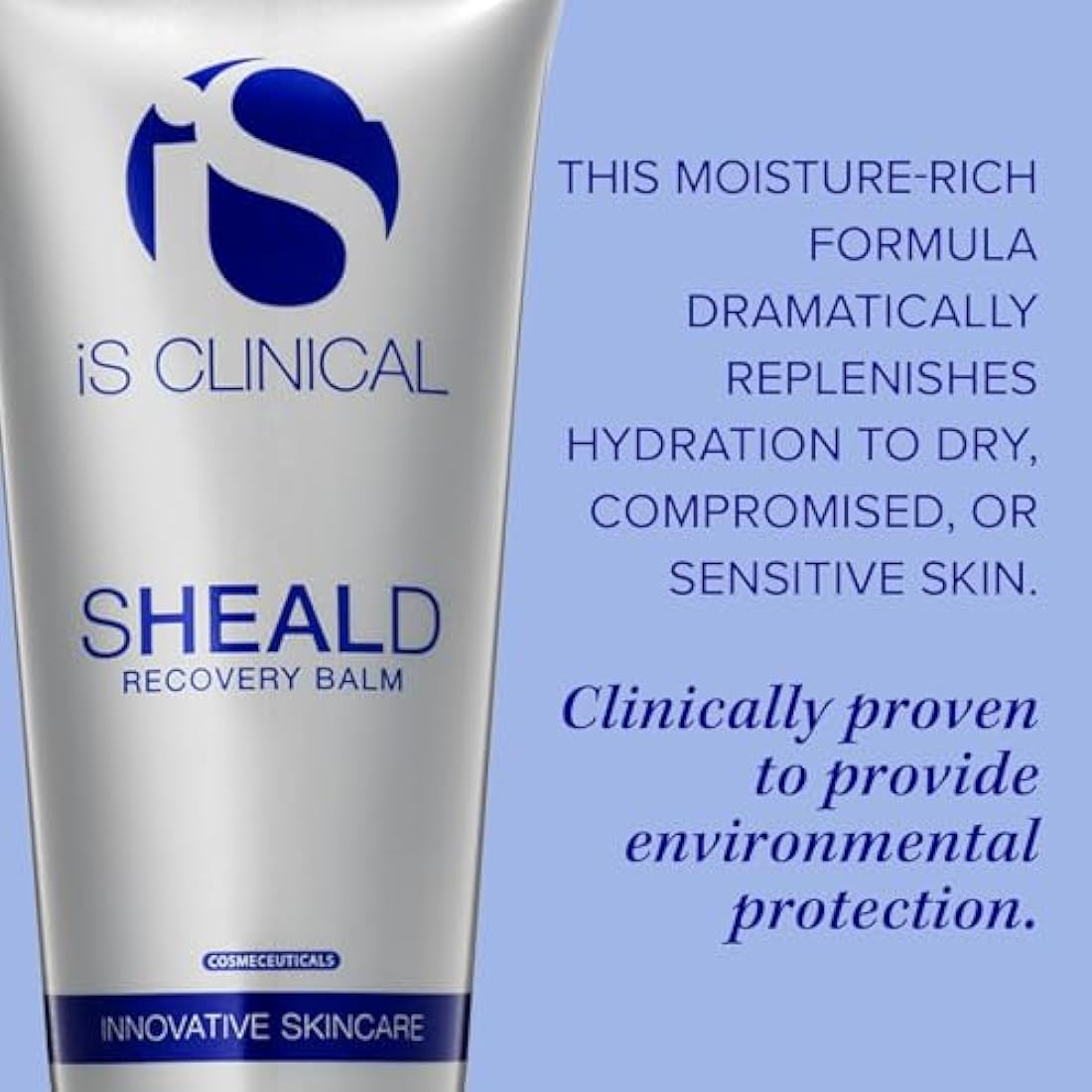 iS CLINICAL Sheald Recovery Balm – Hydrating Face Moisturizer, 0.5 oz