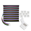 100ft RGBW LED Extension Cable – 22AWG 5-Pin Copper Wire