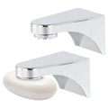 Magnetic Soap Holder – 2 Pcs Silver Wall Mounted Soap Saver