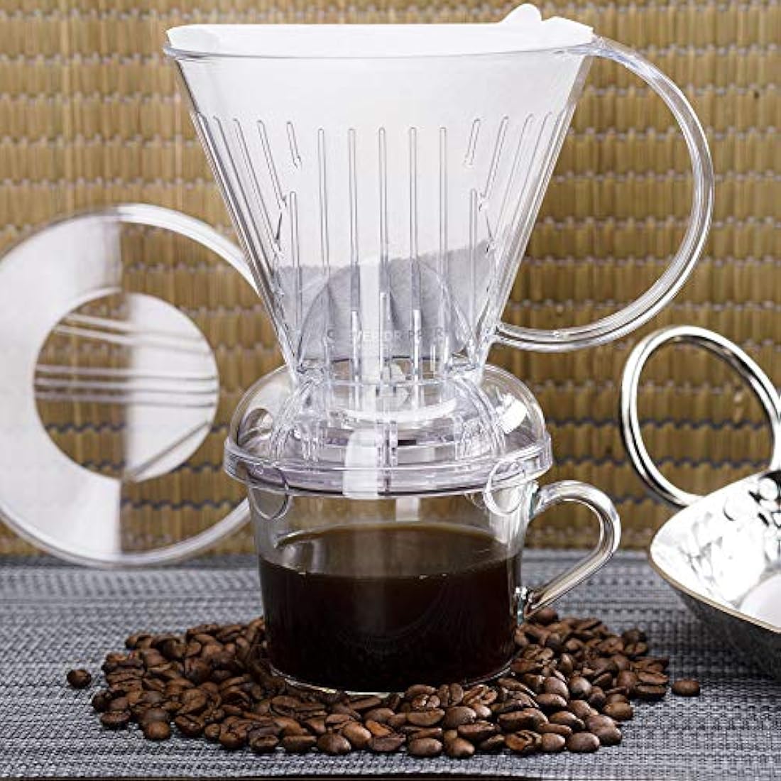 Jolof Store Clever Pour Over Coffee Dripper | BPA-Free Manual Brewer