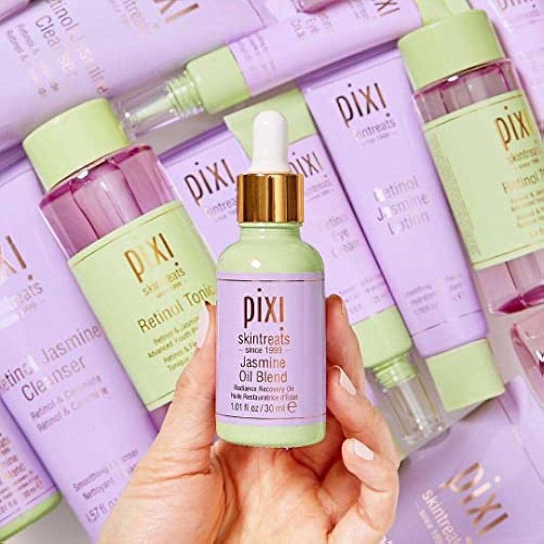 Pixi Jasmine Oil Blend – Hydrating Face Serum Travel Size (30ml)