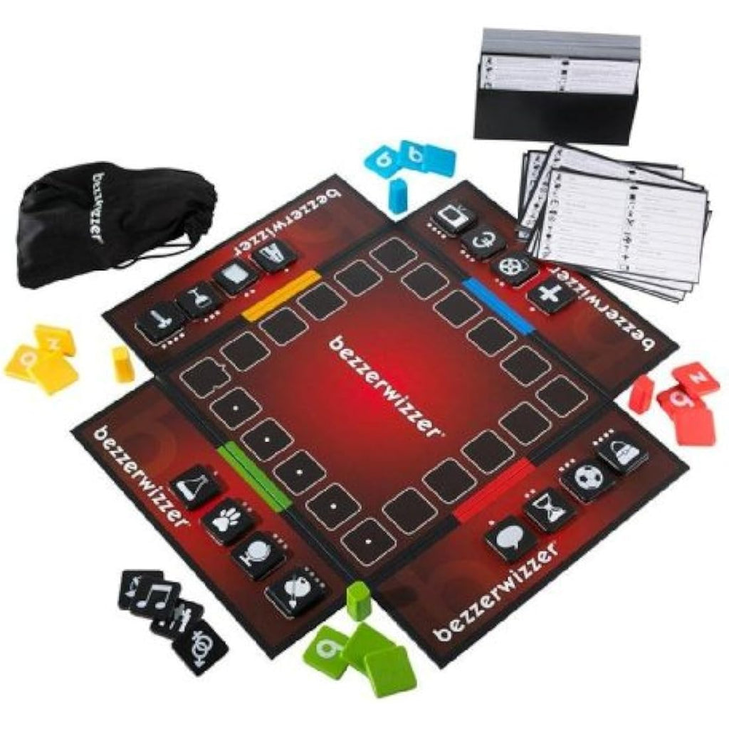 Mattel Bezzerwizzer Trivia Board Game – Strategy and Tactics Party Game