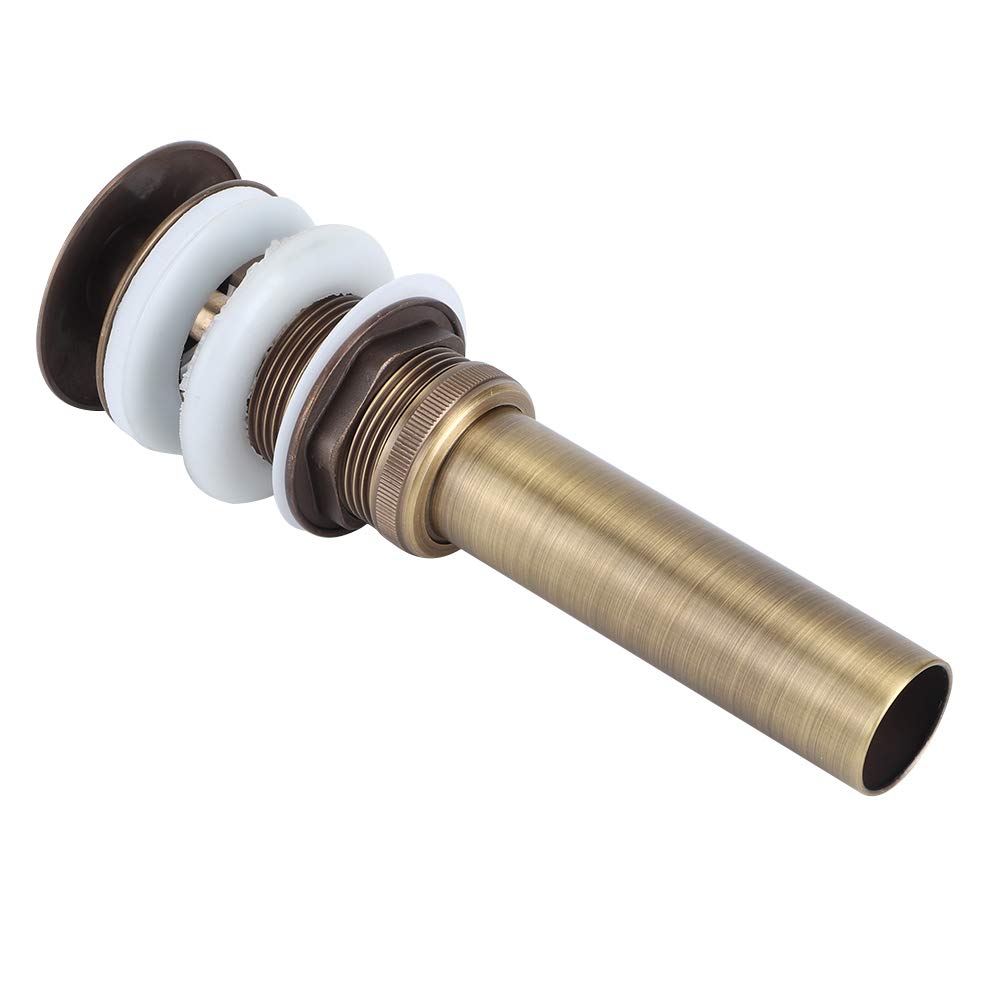 Basin Drain Stopper 40 to 45mm Mounting Hole Popup Drain for Sink Drains - image 2