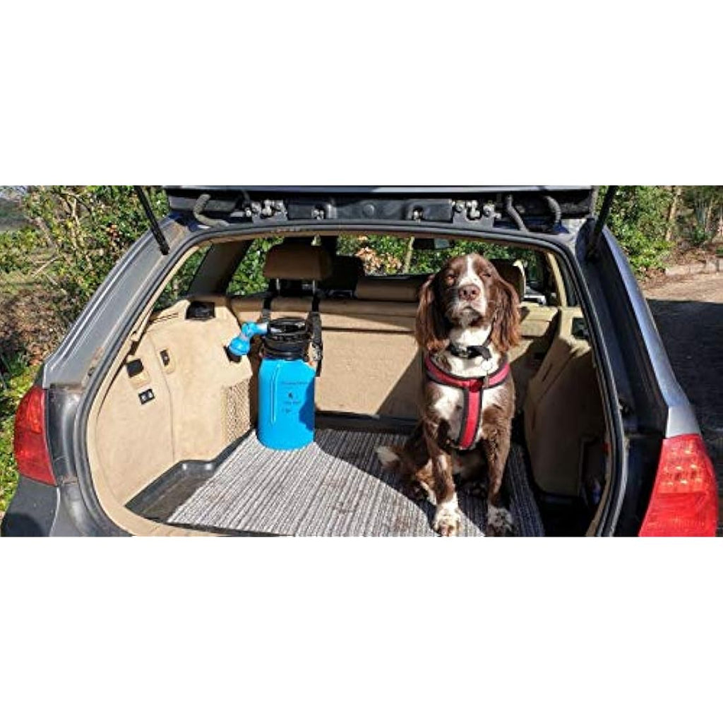 Petacarium Portable Insulated Dog Shower – 5L Red Neoprene Outdoor Kit