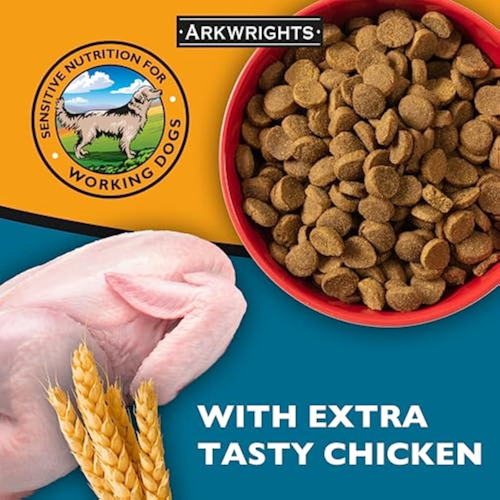 Arkwrights Sensitive Dry Dog Food – Wheat Free Extra Chicken – 15kg