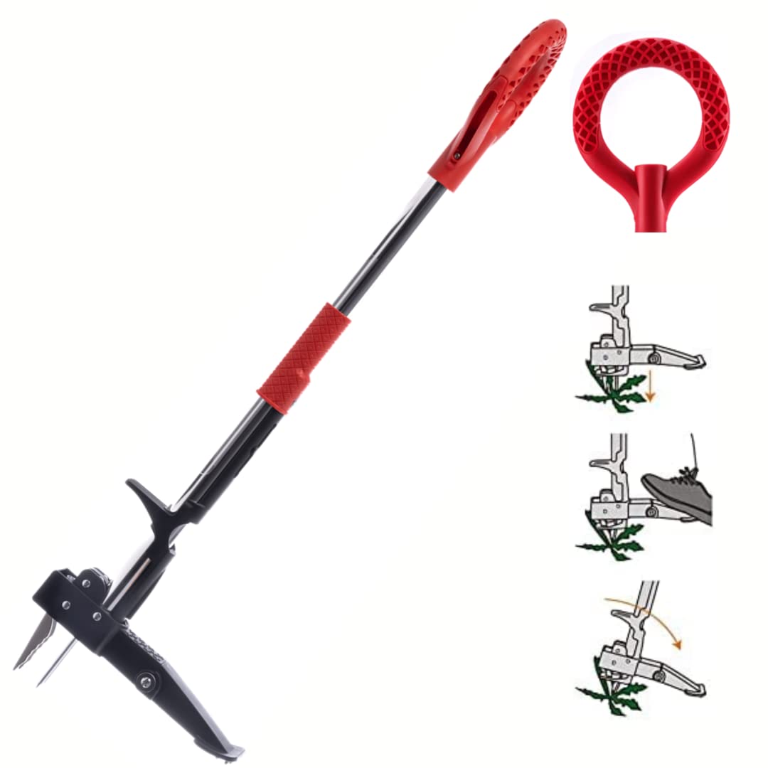 Venteo RootSlayer Manual Weed Remover – Stainless Steel Root Extractor