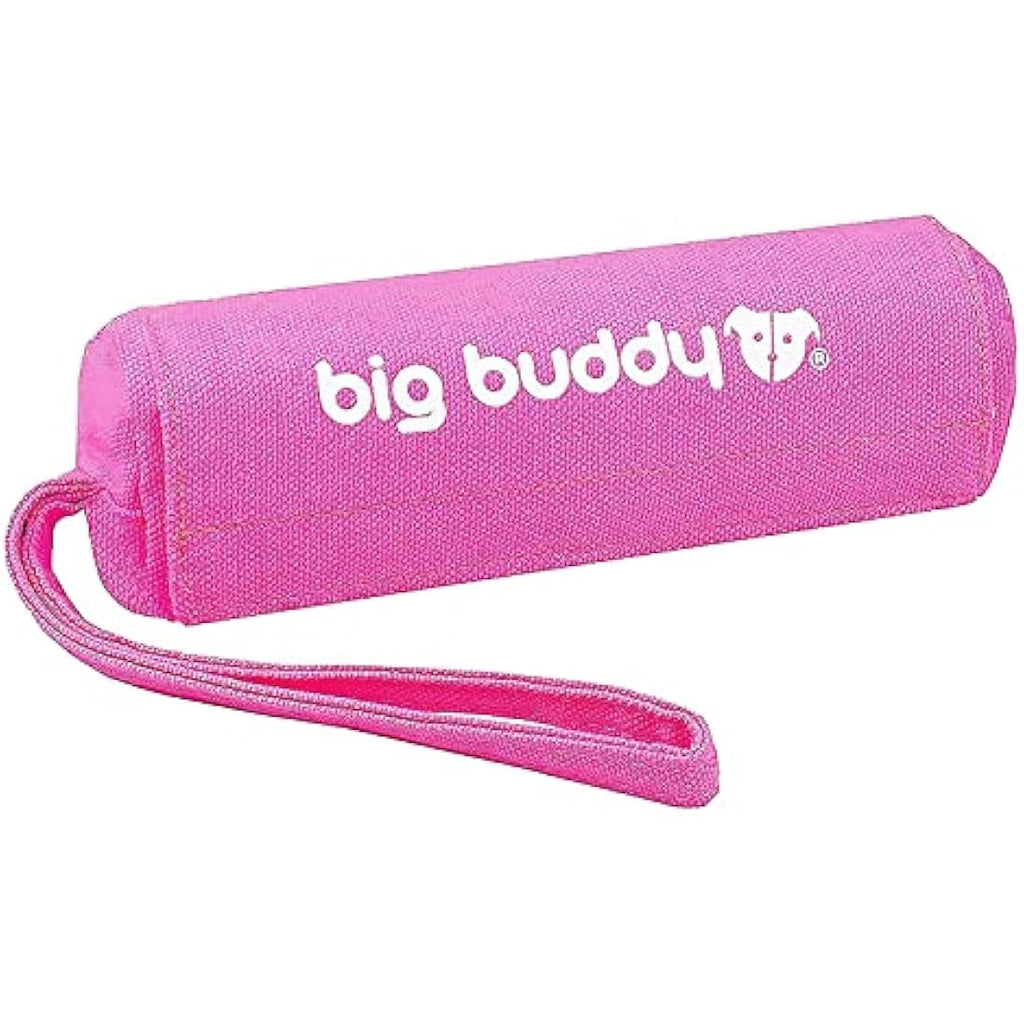 Big Buddy Canvas Dog Training Treat Dummy – Pink Retrieval Fetch Bag