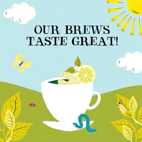 Clipper Organic Lemon & Ginger Tea - 250 Caffeine-Free Herbal Teabags