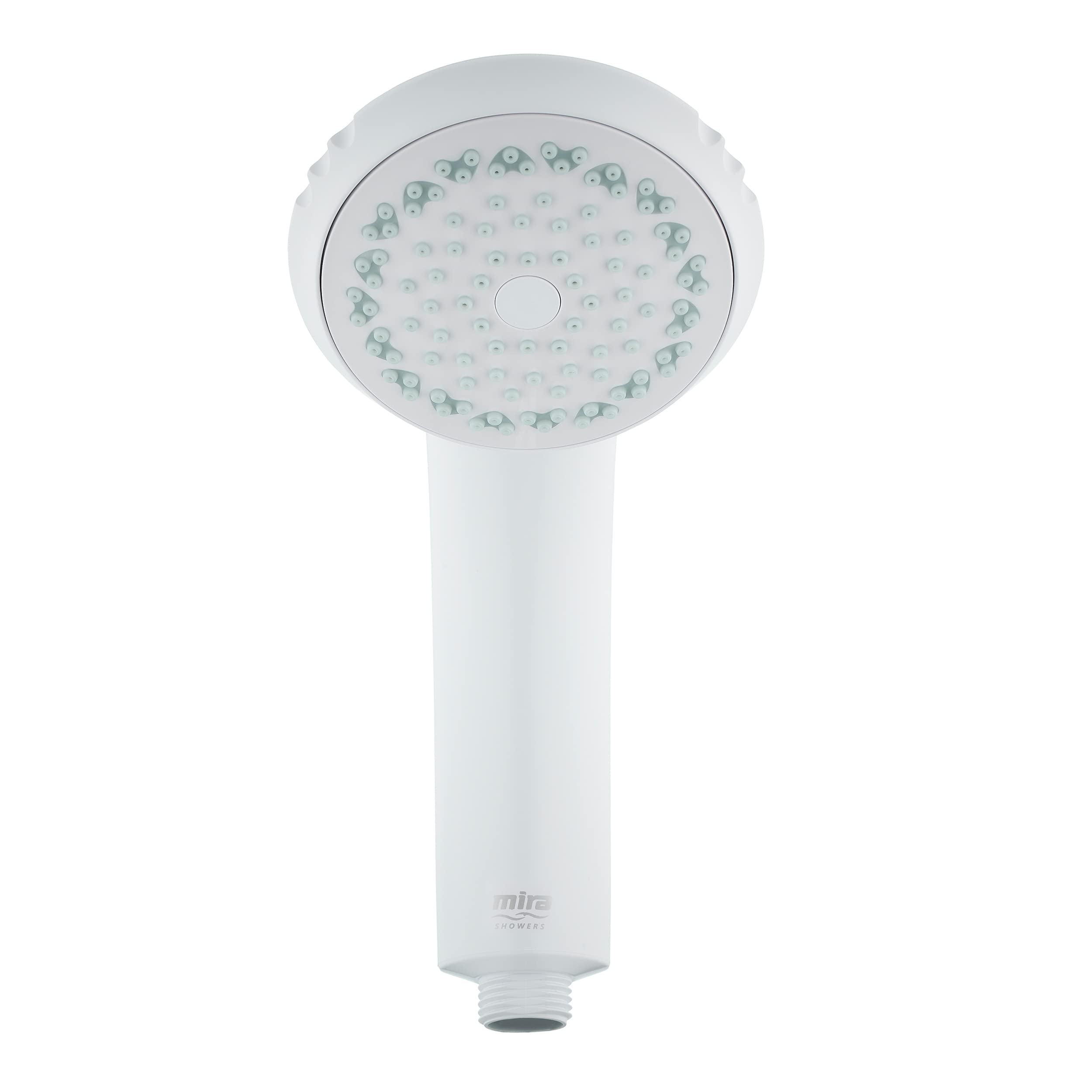 Mira Response Adjustable Shower Head | 4 Spray Modes | Grey and White