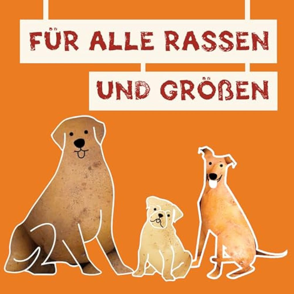 Pawtato Vegan Dog Chews – Sweet Potato & Rice Rawhide-Free Knots (12x150g)