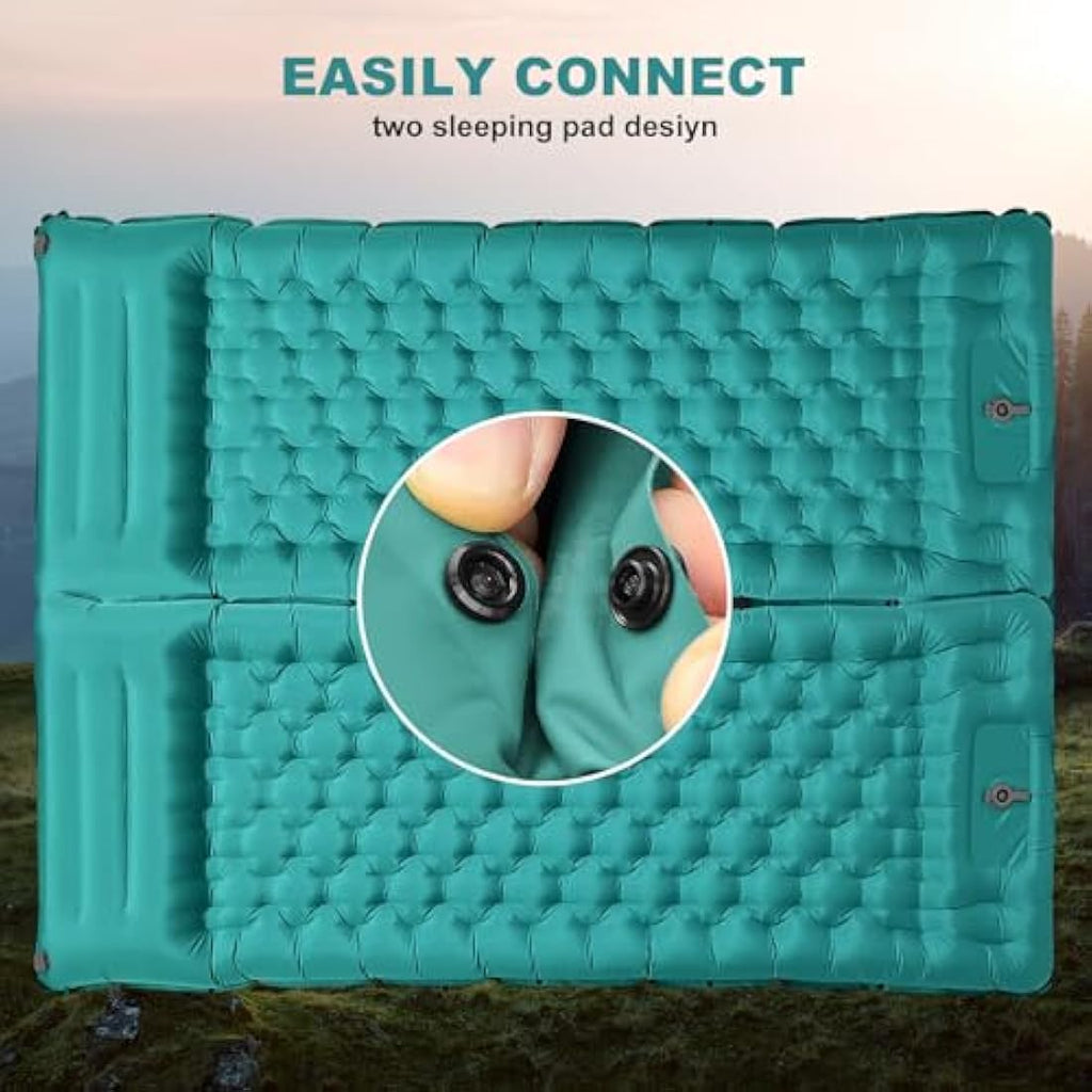 Camping Sleeping Pad | 12cm Thick Inflatable Air Mat