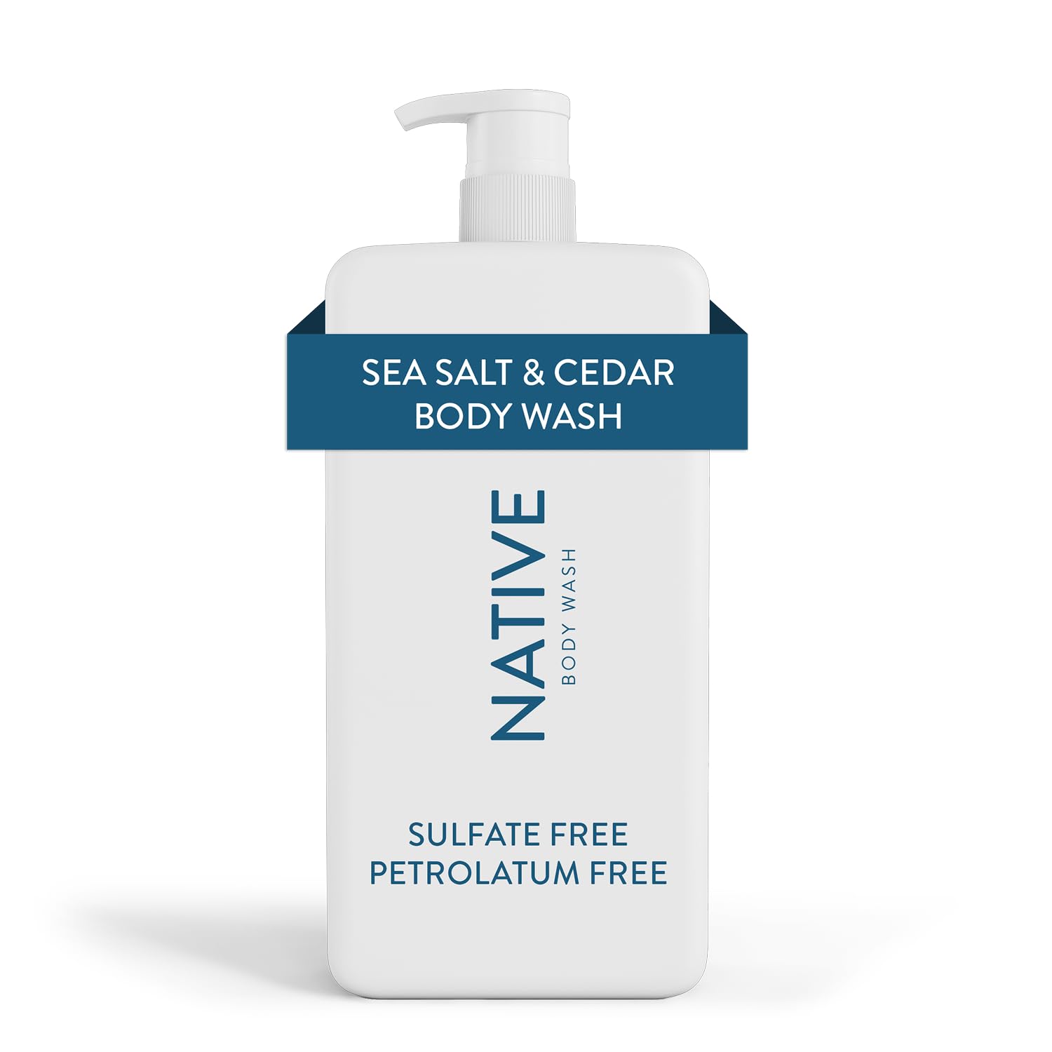 Native Sea Salt & Cedar Body Wash – Natural Moisturizing Wash (1000 ml)