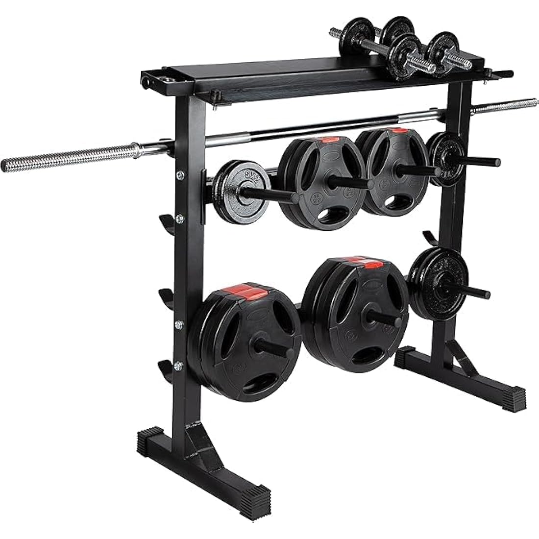 Ultrasport Steel Weight Plate Stand | 300kg Capacity Dumbbell Rack