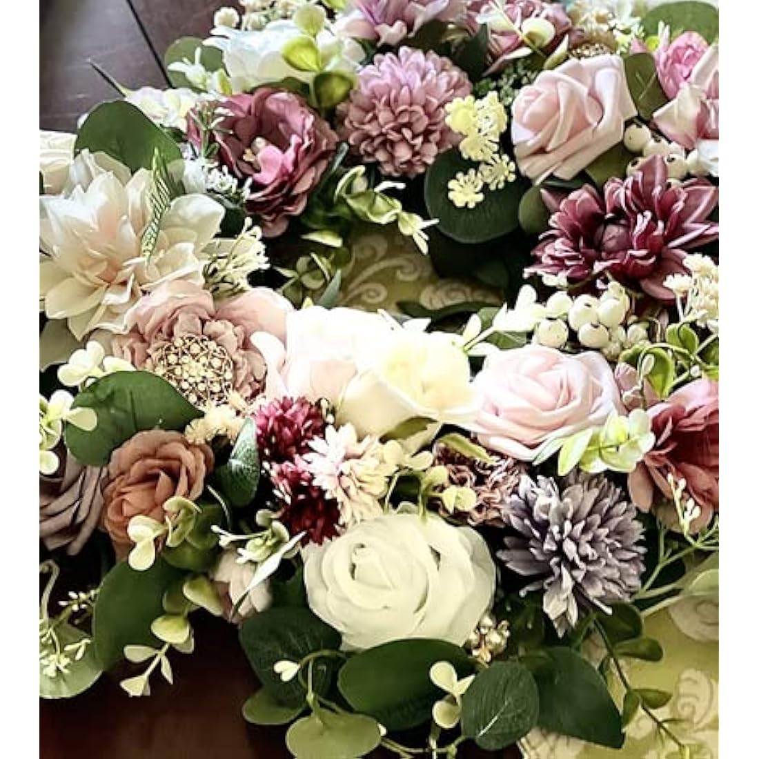 Artificial Silk Flowers Combo Box for DIY Wedding Bouquets