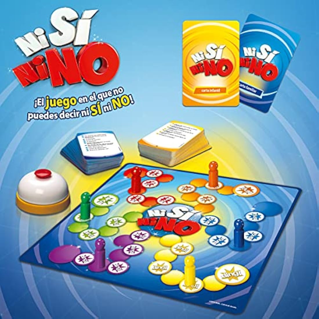 Ludilo Ni Si Ni No Board Game - Family Trivia Game for Kids 7+