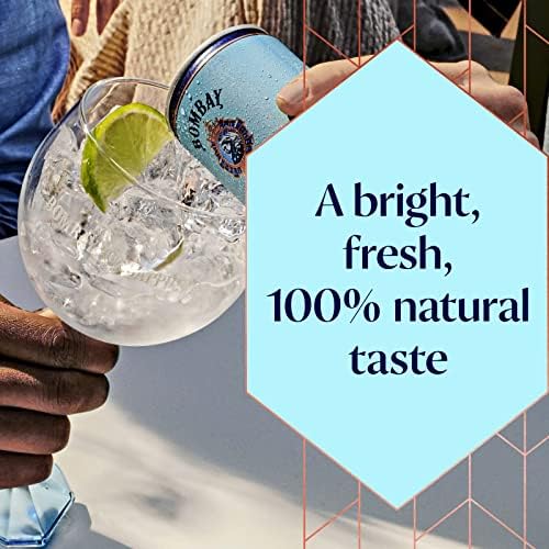 Bombay Sapphire Gin and Tonic Ready-to-Drink Cocktails - 12 x 250ml