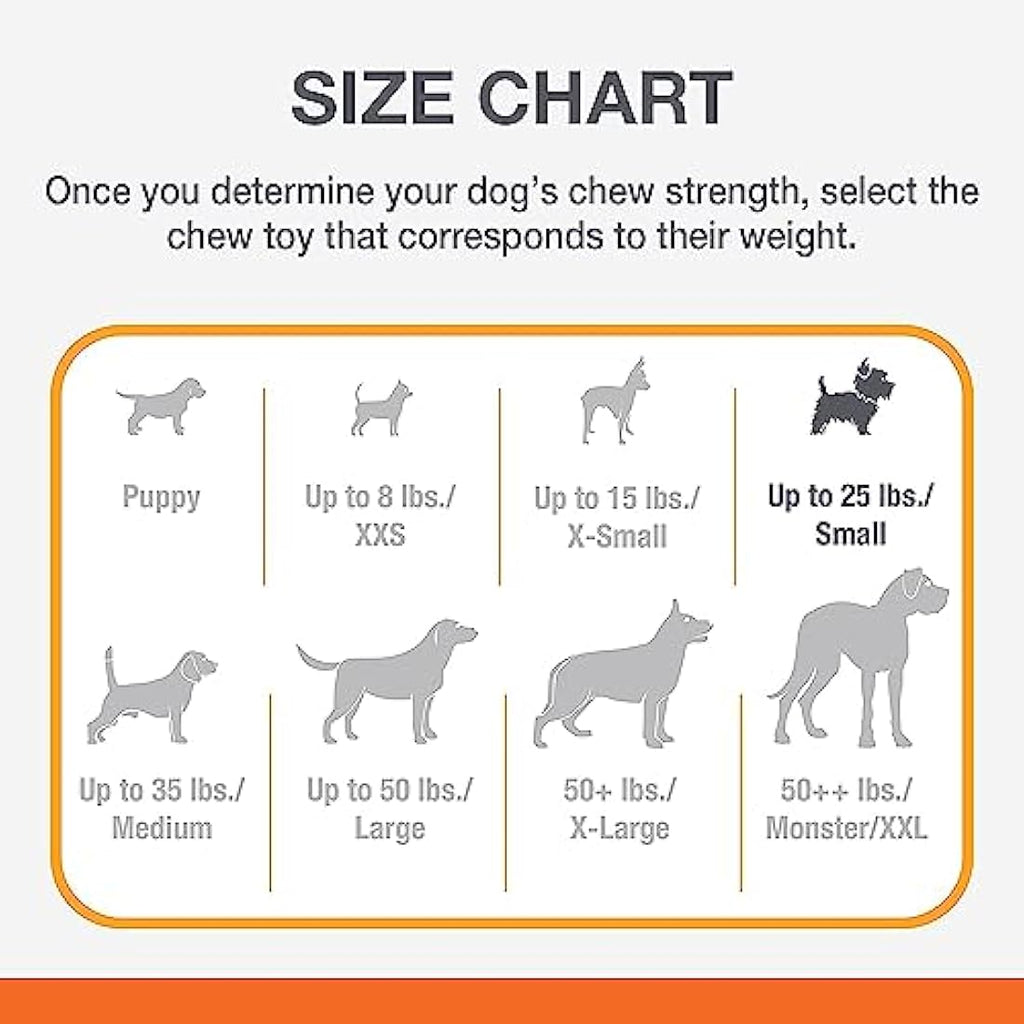 Nylabone Dura Chew Chicken Wishbone - Durable Nylon Toy for Small Dogs