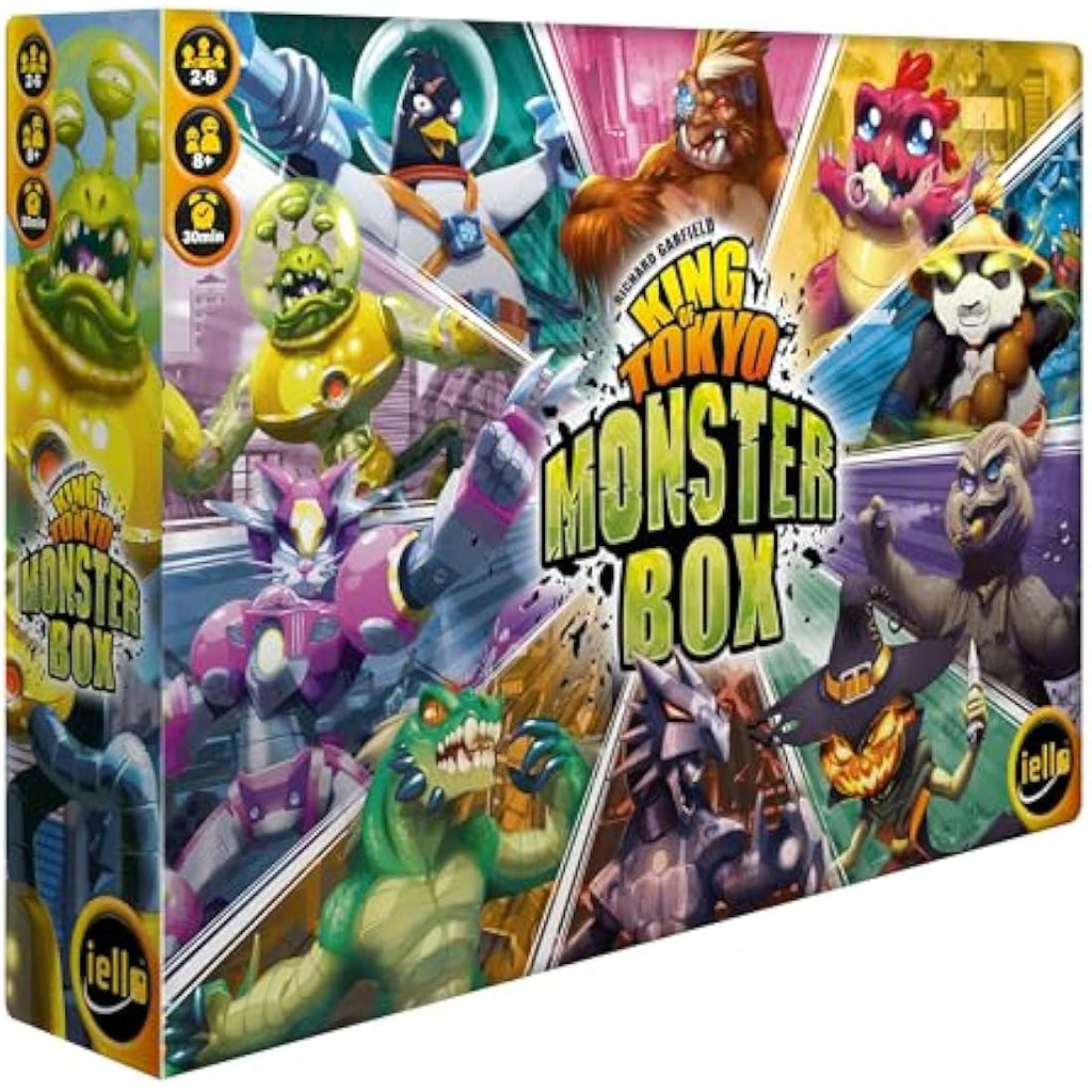 IELLO King of Tokyo Monster Box Board Game - Base Game & 2 Expansions