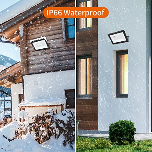 Blivrig 200W LED Outdoor Floodlight | 20000LM 6500K IP66 Waterproof