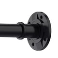 Jolof Store Matte Black Tension Shower Curtain Rod, 75cm–197cm
