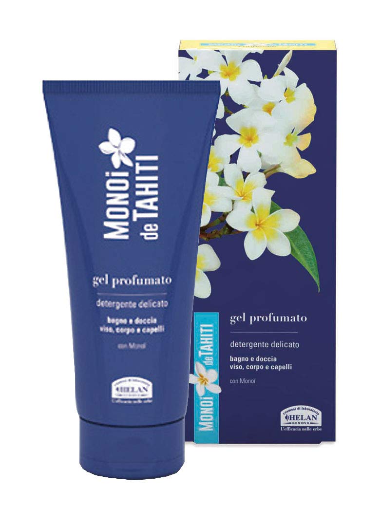 Helan Monoi de Tahiti Scented Gel Cleanser for Face, Body and Hair